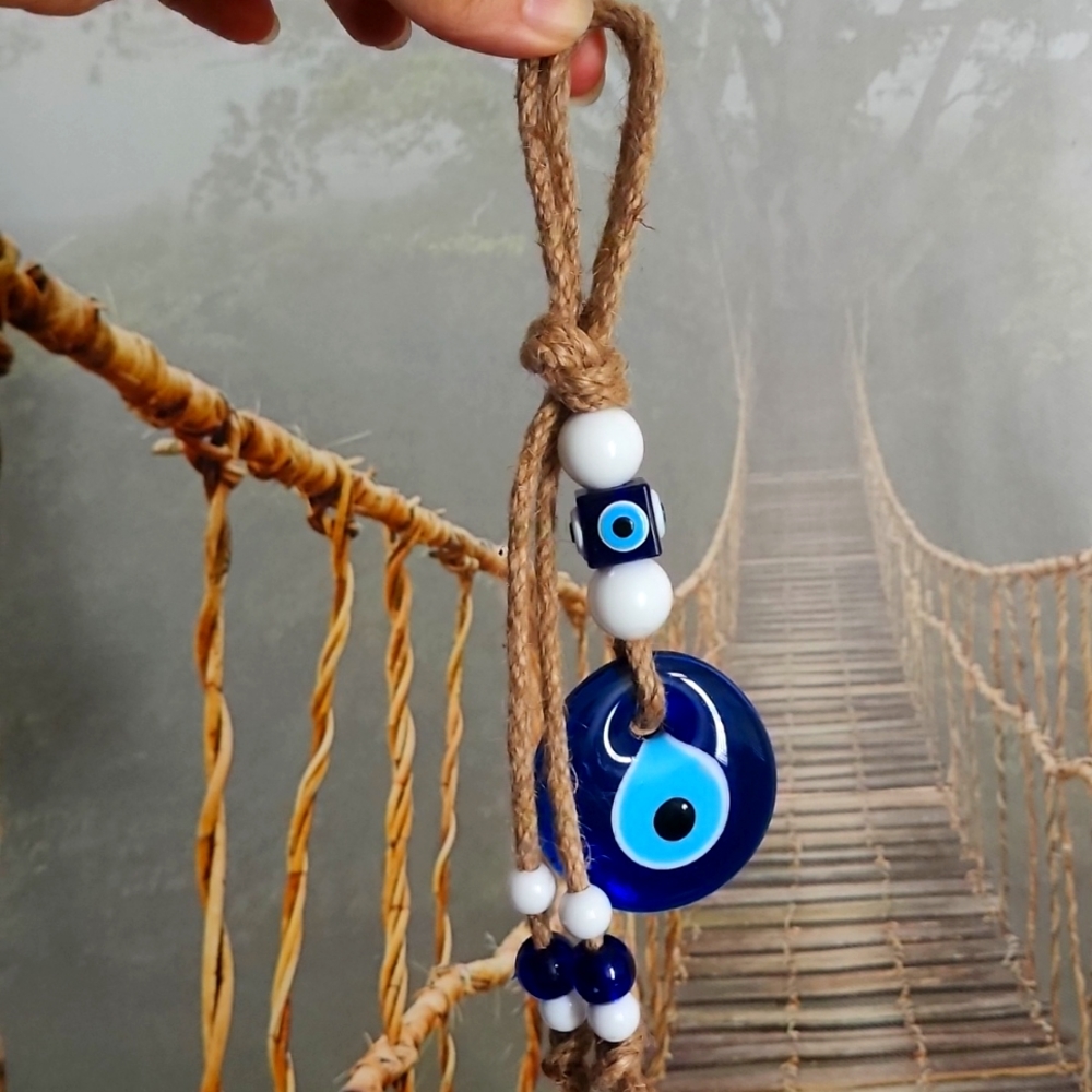 Medium glass Evil Eye Wall Decoration